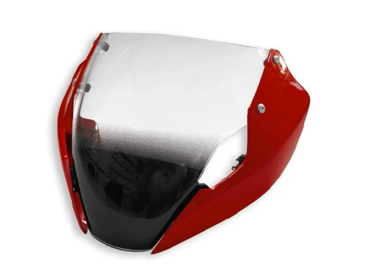 SAUT DE VENT DUCATI MONSTER 821-1200 ROUGE 1 SAUT DE VENT DUCATI MONSTER 821-1200 ROUGE