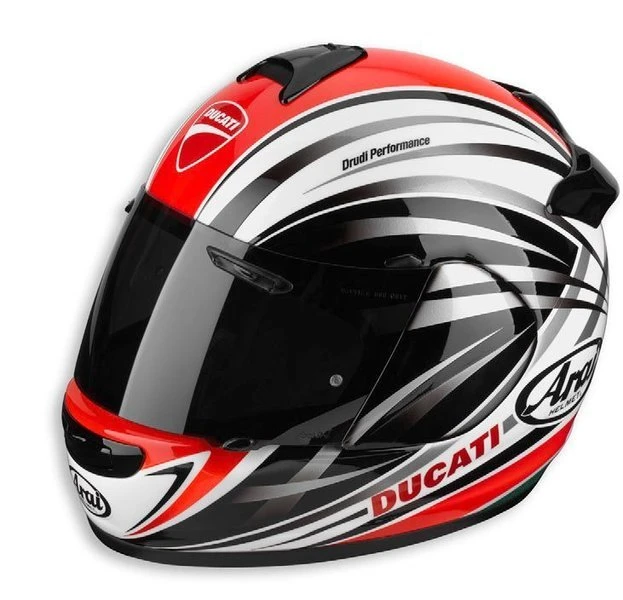 CASQUE ARAI CHASER V DUCATI STRIPE 1 CASQUE ARAI CHASER V DUCATI STRIPE