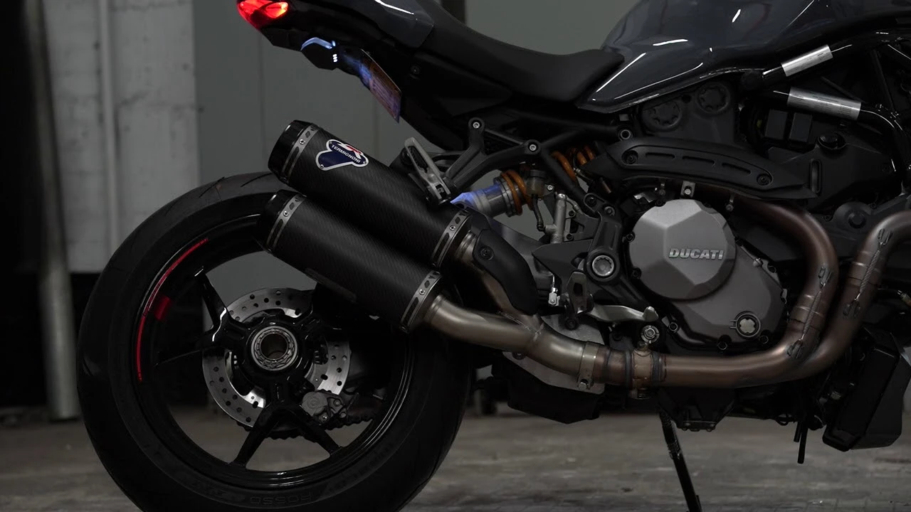 ÉCHAPPEMENT TERMIGNONI POUR DUCATI MONSTER 1200 (2017) 3 ÉCHAPPEMENT TERMIGNONI POUR DUCATI MONSTER 1200 (2017) – Image 3