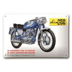 DUCATI PLAQUE METAL DIANA 250