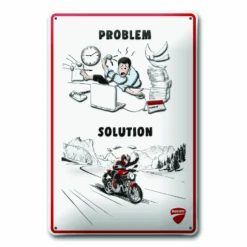 DUCATI PLAQUE METAL PROBLEM – SOLUTION