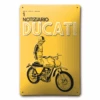 DUCATI PLAQUE METAL NOTIZIARIO