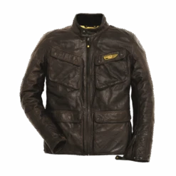 DUCATI SCRAMBLER BLOUSON CUIR QUATTROTASCHE