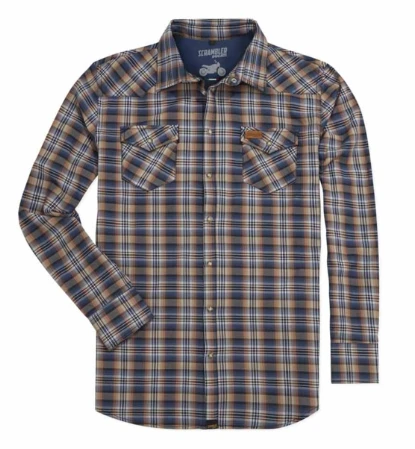 DUCATI SCRAMBLER CHEMISE TARTAN 1 DUCATI SCRAMBLER CHEMISE TARTAN