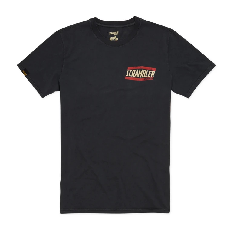 DUCATI SCRAMBLER T-SHIRT MOTOR SHOP 1 DUCATI SCRAMBLER T-SHIRT MOTOR SHOP