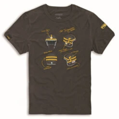 DUCATI SCRAMBLER T-SHIRT SHORT TRACKERS