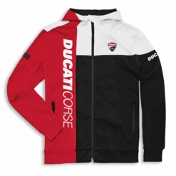 SWEAT SHIRT ZIP DUCATI CORSE TRACK