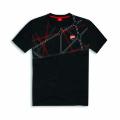 DUCATI T-SHIRT GRAPHIC NET NOIR