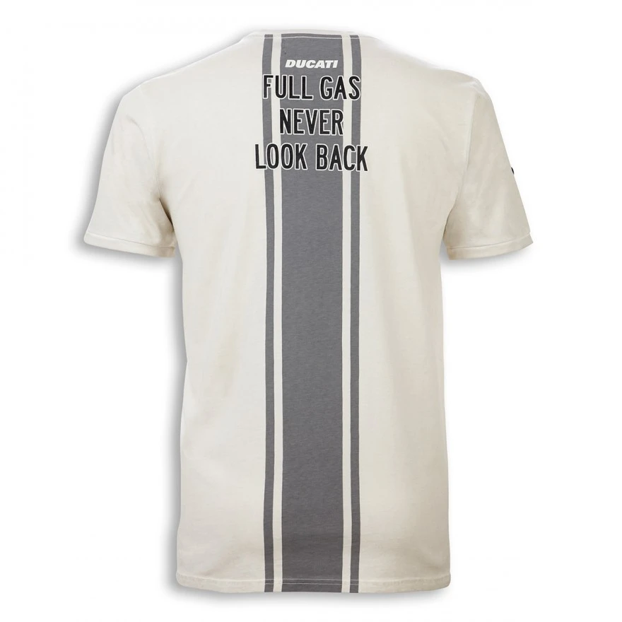 DUCATI T-SHIRT METROPOLITAN STRIPE 3 DUCATI T-SHIRT METROPOLITAN STRIPE – Image 3