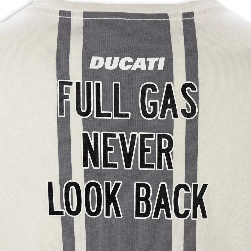 DUCATI T-SHIRT METROPOLITAN STRIPE 2 DUCATI T-SHIRT METROPOLITAN STRIPE – Image 2