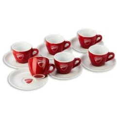 Ducati Tasses à Café COMPANY (6 Pièces)