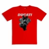 DUCATI T-SHIRT DESMO 4 ROUGE