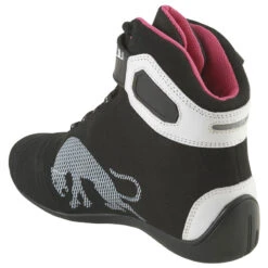 BASKETS FURYGAN JET LADY D3O SYMPATEX IMPERMEABLE -Équipement De Cyclisme moto axxe basket furygan jet lady d3o sympatex impermeable respirante femme noir rose gauche