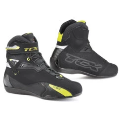 BASKETS TCX RUSH WATERPROOF NOIR/JAUNE