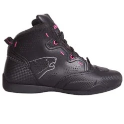 BASKETS BERING LADY JASPER IMPERMEABLE NOIR/ROSE