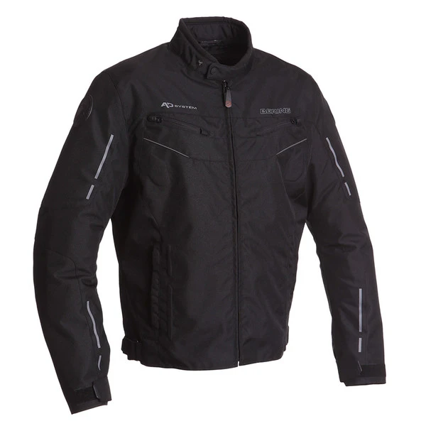 BLOUSON TEXTILE BERING CORSAIRE NOIR 1 BLOUSON TEXTILE BERING CORSAIRE NOIR