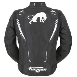 BLOUSON TEXTILE FURYGAN VORTEX NOIR/BLANC 5 BLOUSON TEXTILE FURYGAN VORTEX NOIR/BLANC -Équipement De Cyclisme moto axxe blouson textile furygan vortex noir blanc homme dos