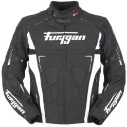 BLOUSON TEXTILE FURYGAN VORTEX NOIR/BLANC