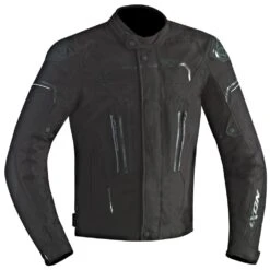 BLOUSON TEXTILE IXON EXHALE HP 6 BLOUSON TEXTILE IXON EXHALE HP -Équipement De Cyclisme moto axxe blouson textile ixon exhale hp noir homme face