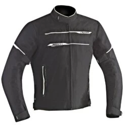 BLOUSON TEXTILE IXON ZETEC HP 6 BLOUSON TEXTILE IXON ZETEC HP -Équipement De Cyclisme moto axxe blouson textile moto ixon zetec hp noir blanc face