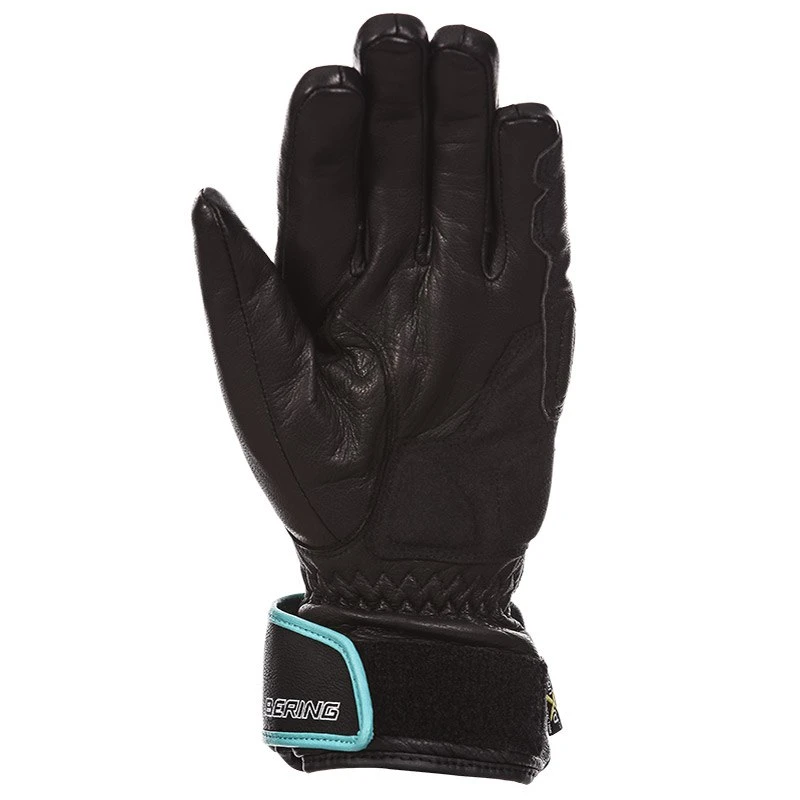 GANTS CUIR HIVER BERING LADY ATLANTIS NOIR/TURQUOISE 2 GANTS CUIR HIVER BERING LADY ATLANTIS NOIR/TURQUOISE – Image 2