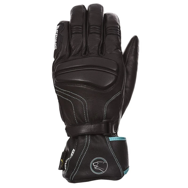 GANTS CUIR HIVER BERING LADY ATLANTIS NOIR/TURQUOISE 1 GANTS CUIR HIVER BERING LADY ATLANTIS NOIR/TURQUOISE