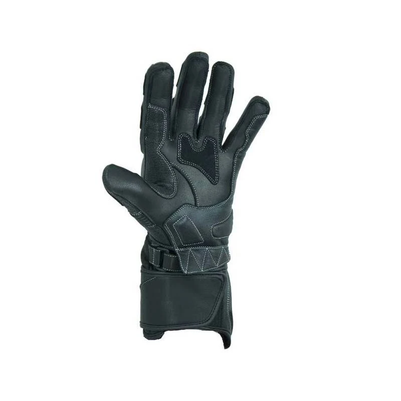 GANTS CUIR RACING BLH BE RACER NOIR 2 GANTS CUIR RACING BLH BE RACER NOIR – Image 2