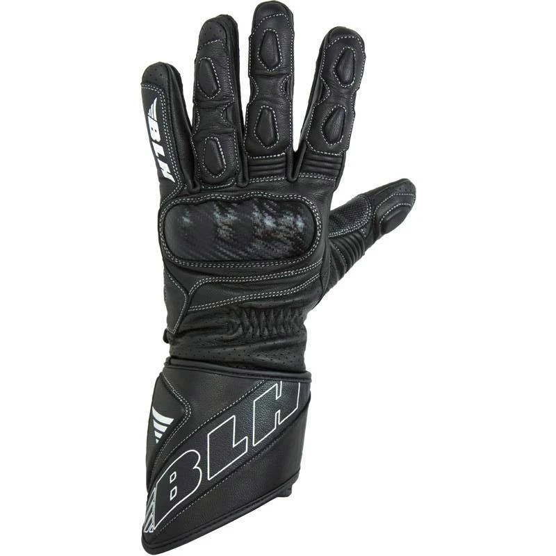 GANTS CUIR RACING BLH BE RACER NOIR 1 GANTS CUIR RACING BLH BE RACER NOIR