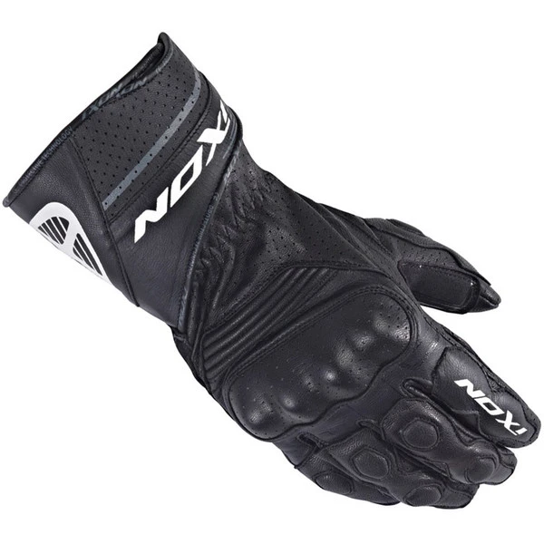 GANTS RACING CUIR IXON RS RALLYE HP NOIR/BLANC 1 GANTS RACING CUIR IXON RS RALLYE HP NOIR/BLANC