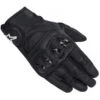 GANTS COURTS CUIR ALPINESTARS CELER NOIR