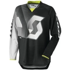 MAILLOT TEXTILE CROSS SCOTT DIRT 350 NOIR/BLANC