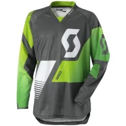 MAILLOT TEXTILE CROSS SCOTT RACE 350 GRIS/VERT