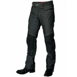 JEAN MOTO ESQUAD POLYNIUM NOIR/GRIS