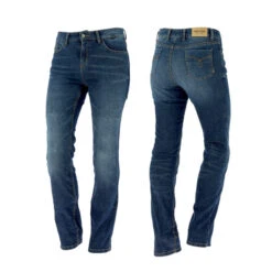 JEAN MOTO FEMME RICHA NORA BLEU