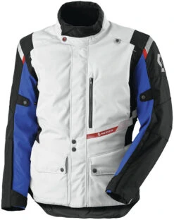 VESTE TEXTILE SCOTT TURN PRO DP GRIS/BLEU