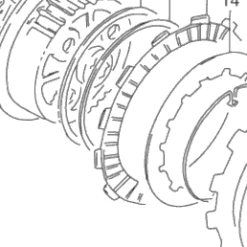 SUZUKI NOIX D’EMBRAYAGE DR 650 (1992-1995)