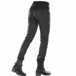 PANTALON JEAN OVERLAP IMOLA NIGHT LADY 7 PANTALON JEAN OVERLAP IMOLA NIGHT LADY -Équipement De Cyclisme pantalon jean moto overlap imola night femme lady 3