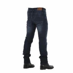 PANTALON JEAN OVERLAP MONZA DARK BLUE -Équipement De Cyclisme pantalon jean moto overlap monza dark blue 3