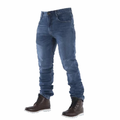 PANTALON JEAN OVERLAP MONZA SMALT