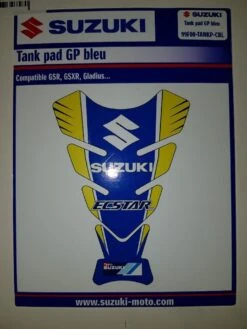 SUZUKI PROTECTION DE RESERVOIR GSX-R GP BLEU