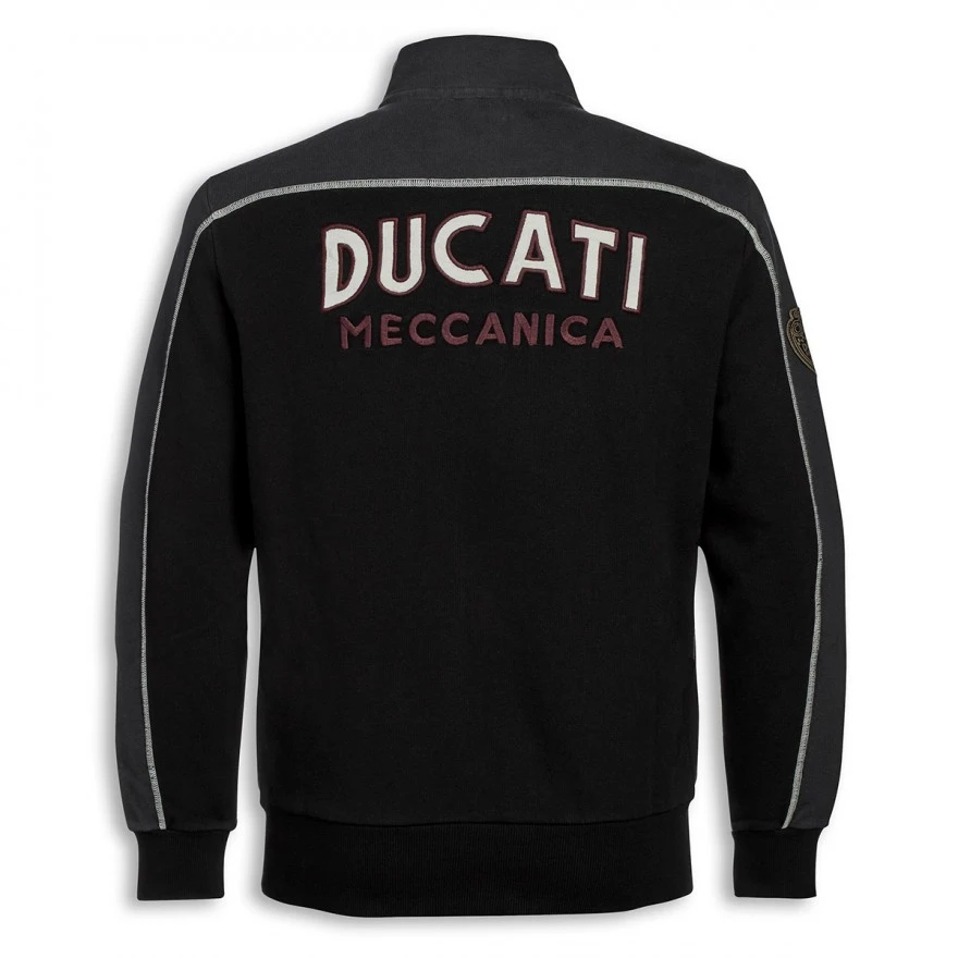SWEAT SHIRT DUCATI MECCANICA FULL ZIP 2 SWEAT SHIRT DUCATI MECCANICA FULL ZIP – Image 2