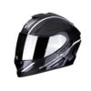 SCORPION CASQUE EXO 1400 AIR CARBON GRAND NOIR/BLANC