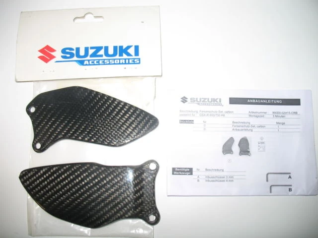 SUZUKI PROTEGE TALON CARBONE POUR GSXR 1 SUZUKI PROTEGE TALON CARBONE POUR GSXR