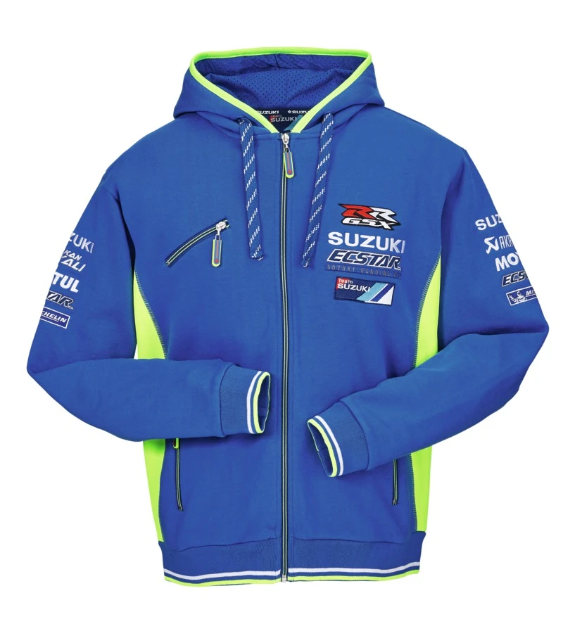 SUZUKI SWEAT A CAPUCHE TEAM MOTO GP ECSTAR 1 SUZUKI SWEAT A CAPUCHE TEAM MOTO GP ECSTAR