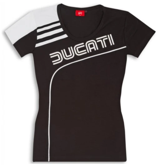 T-SHIRT DUCATI 77 DONNA 1 T-SHIRT DUCATI 77 DONNA