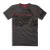 T-SHIRT RED LINE DUCATI
