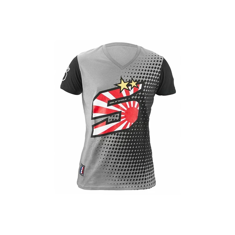 ZARCO T-SHIRT KAMIKAZE N°5 FEMME 1 ZARCO T-SHIRT KAMIKAZE N°5 FEMME